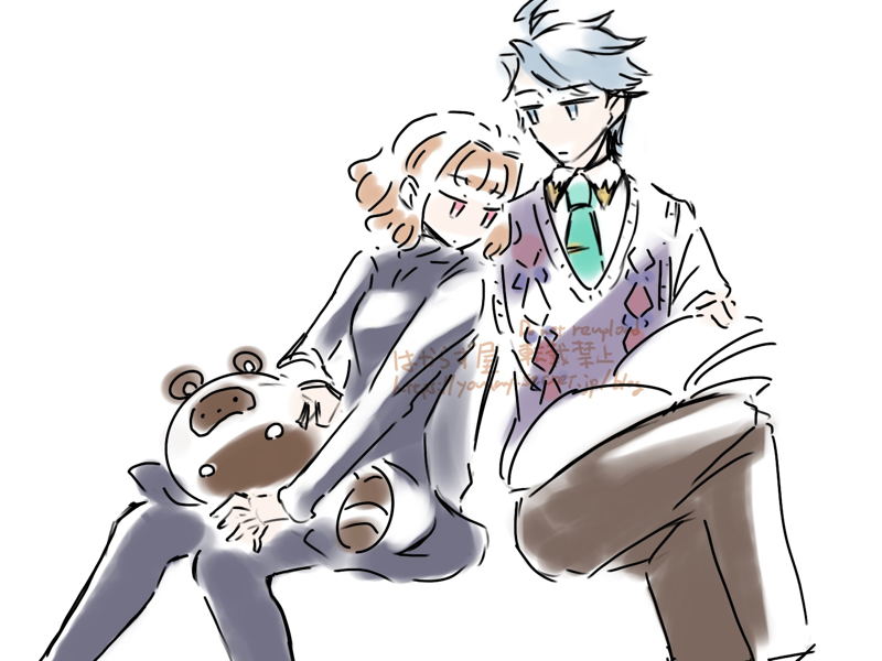 ルーラーの肩にもたれる予備マスター